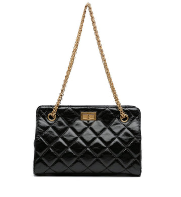 Chanel - Reissue 2.55 Glazed Crackled Calfskin Shopping Bag - Handbag