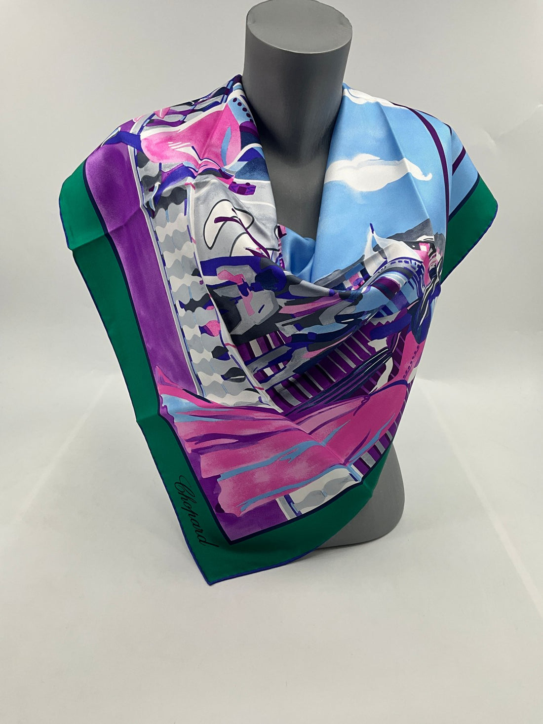 Chopard - La Croisette Soie - Scarf New